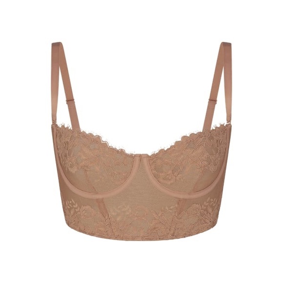 Lace Balconette Corset | M | Sienna | NWT - Picture 1 of 7